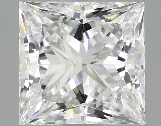 0.97 Carat Princess Shaped Ideal Cut VVS2 IGI Certified Lab Grown Diamond