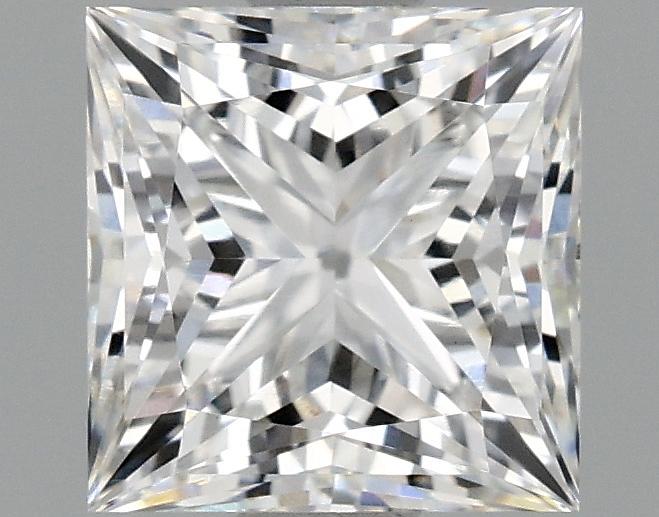 1.08 Carat Princess Shaped Ideal Cut VVS2 IGI Certified Lab Grown Diamond