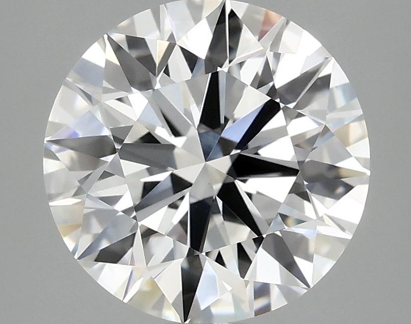 3.04 Carat Round Shaped Ideal Cut VVS2 IGI Certified Lab Grown Diamond