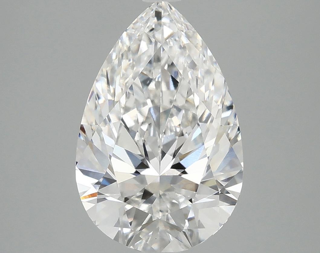 3.08 Carat Pear Shaped Excellent Cut VS1 IGI Certified Lab Grown Diamond
