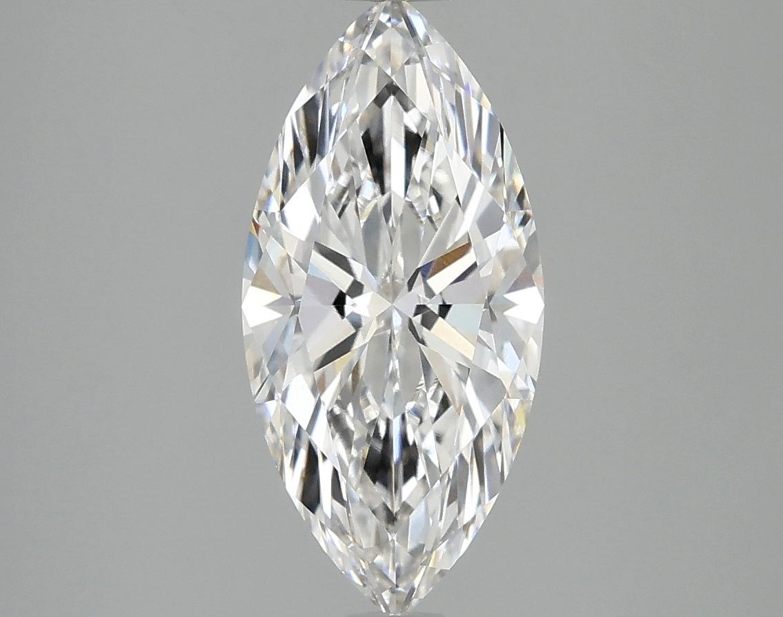 2.1 Carat Marquise Shaped Excellent Cut VVS2 IGI Certified Lab Grown Diamond
