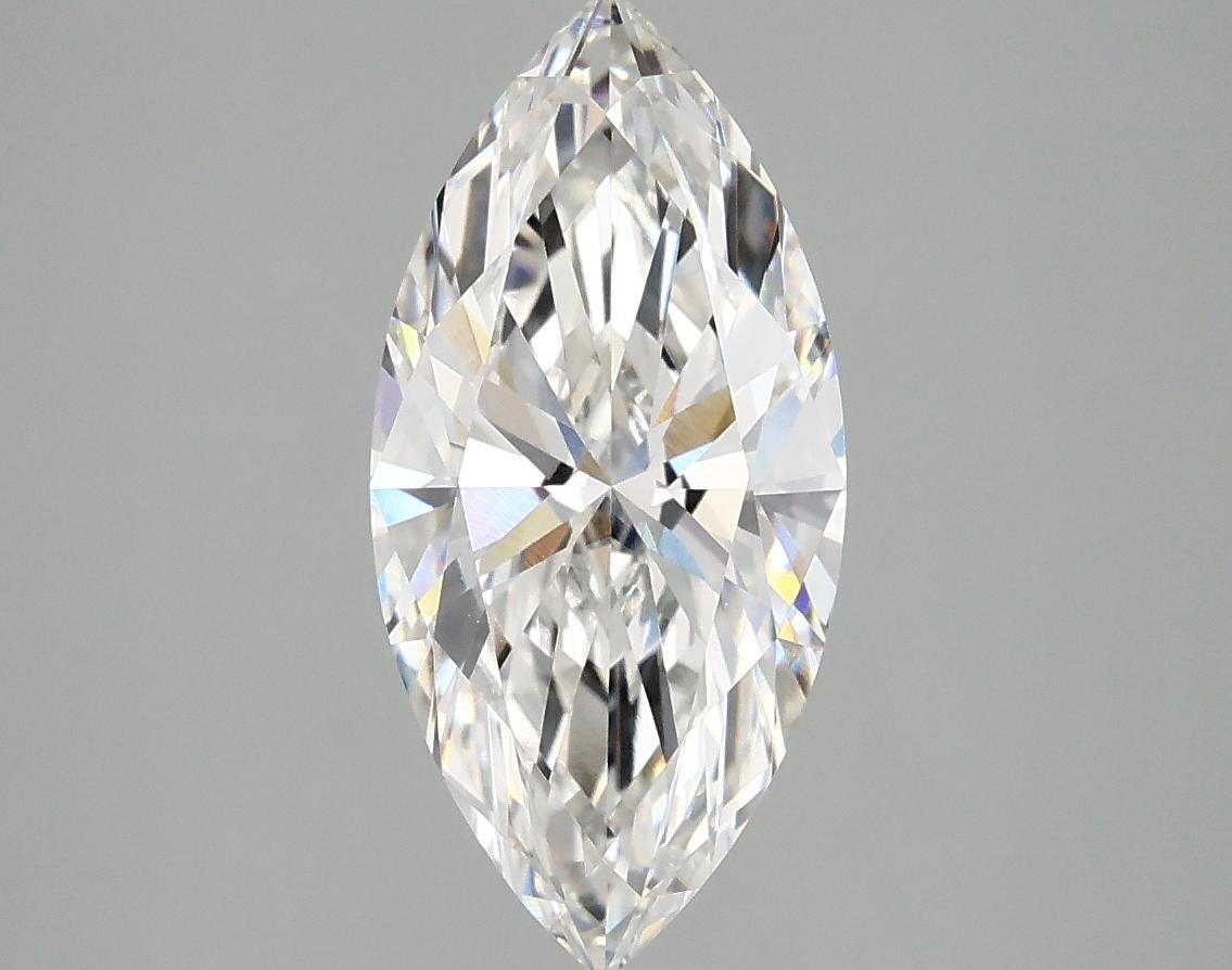 2.01 Carat Marquise Shaped Excellent Cut VVS2 IGI Certified Lab Grown Diamond