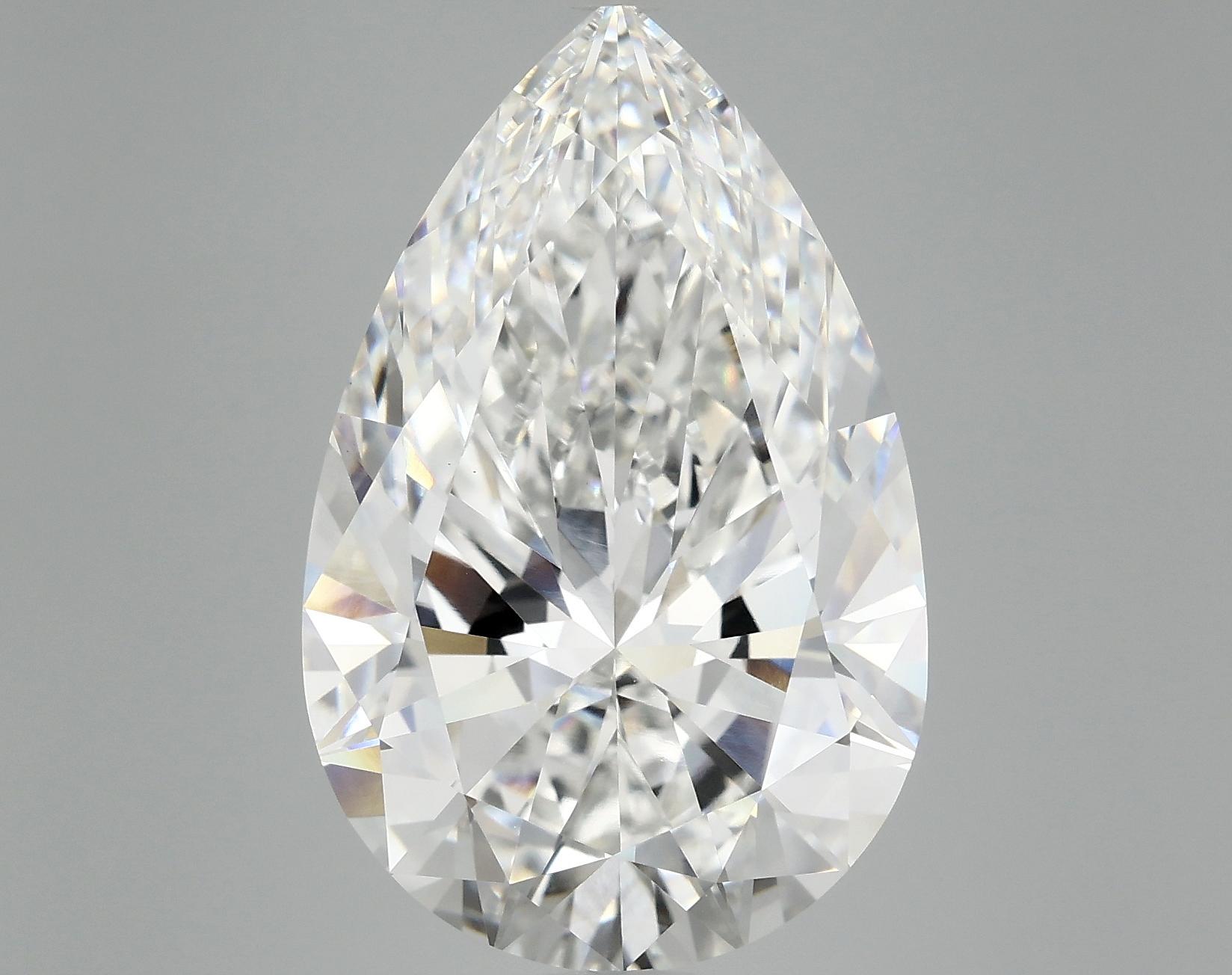 10.51 Carat Pear Shaped Ideal Cut VS1 IGI Certified Lab Grown Diamond