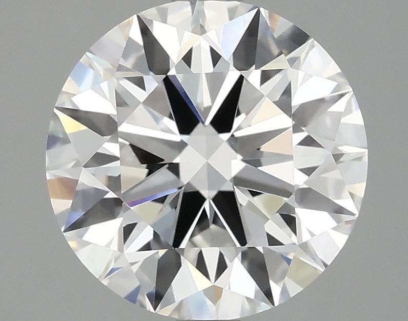 3.08 Carat Round Shaped Ideal Cut VVS2 IGI Certified Lab Grown Diamond