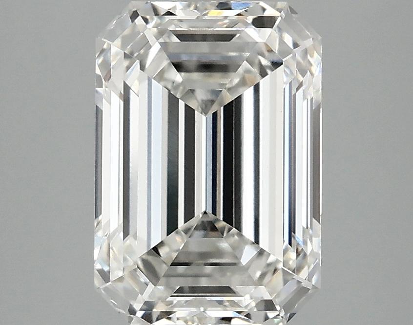 3.1 Carat Emerald Shaped Ideal Cut VVS2 IGI Certified Lab Grown Diamond