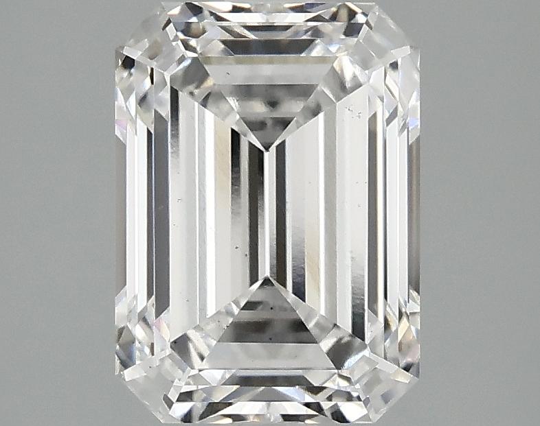 2.55 Carat Emerald Shaped Excellent Cut VS2 IGI Certified Lab Grown Diamond
