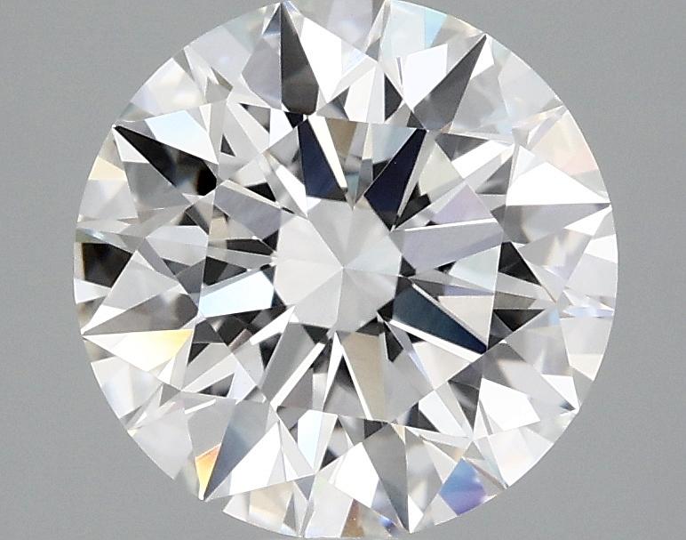 2.58 Carat Round Shaped Ideal Cut VVS2 IGI Certified Lab Grown Diamond