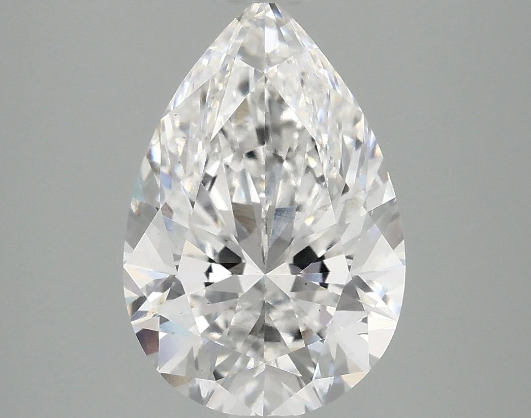 3.08 Carat Pear Shaped Excellent Cut VS2 IGI Certified Lab Grown Diamond