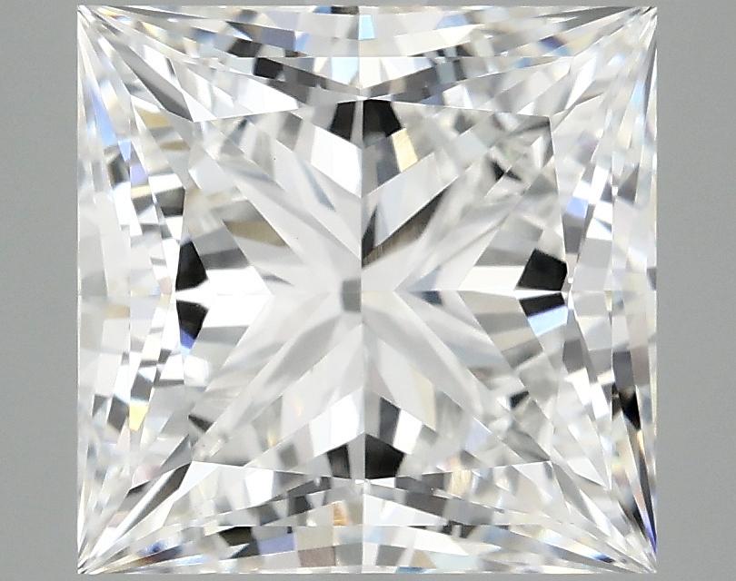 4.82 Carat Princess Shaped Ideal Cut VVS2 IGI Certified Lab Grown Diamond