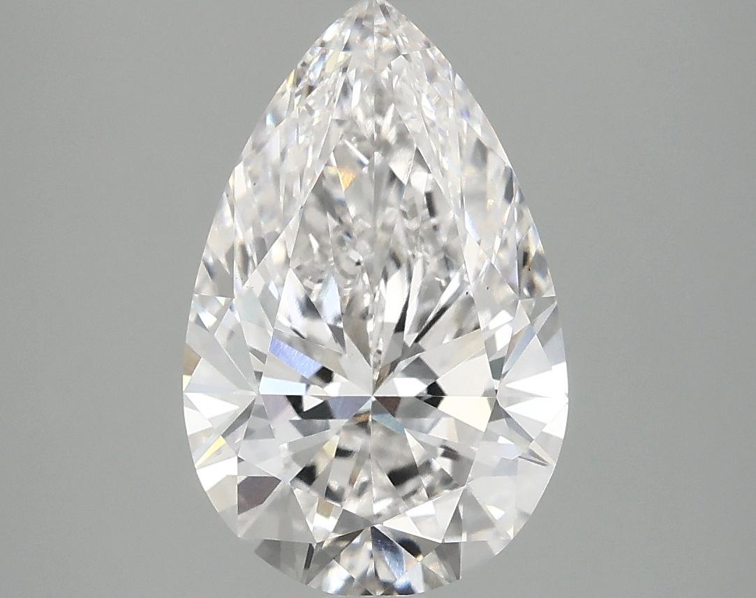 3.07 Carat Pear Shaped Ideal Cut VS1 IGI Certified Lab Grown Diamond