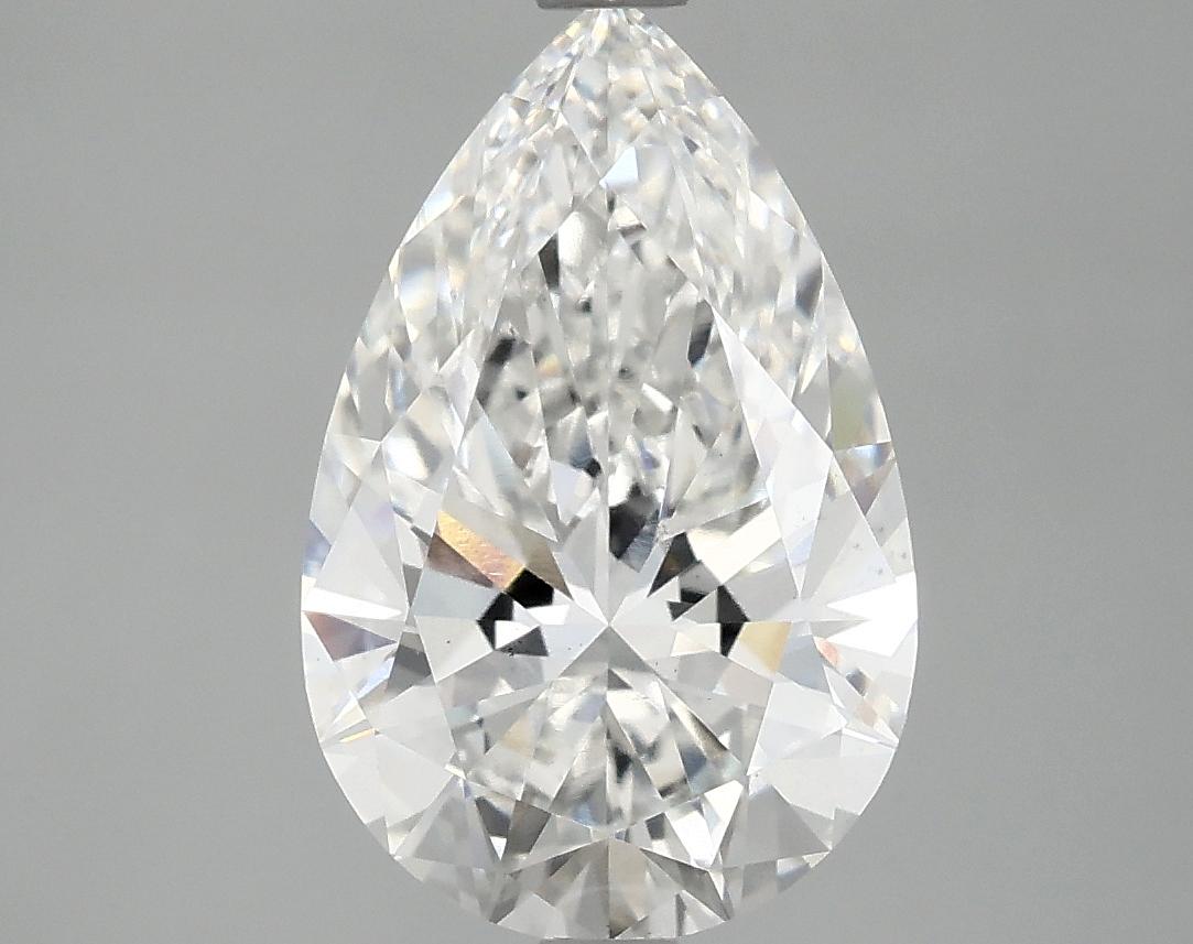 3.05 Carat Pear Shaped Excellent Cut VS2 IGI Certified Lab Grown Diamond