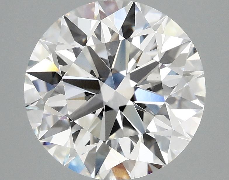 3.08 Carat Round Shaped Excellent Cut VS1 IGI Certified Lab Grown Diamond