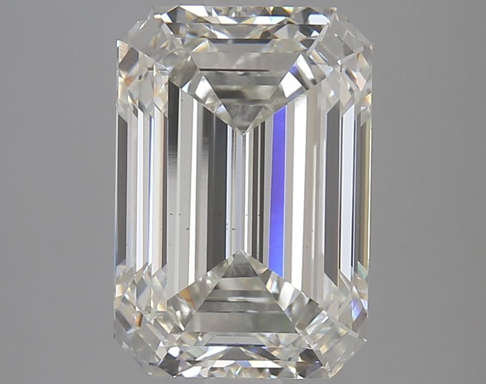 5.27 Carat Emerald Shaped Ideal Cut VS1 IGI Certified Lab Grown Diamond