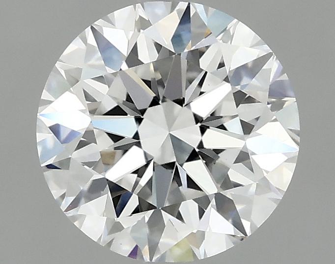 2.03 Carat Round Shaped Excellent Cut VVS2 IGI Certified Lab Grown Diamond