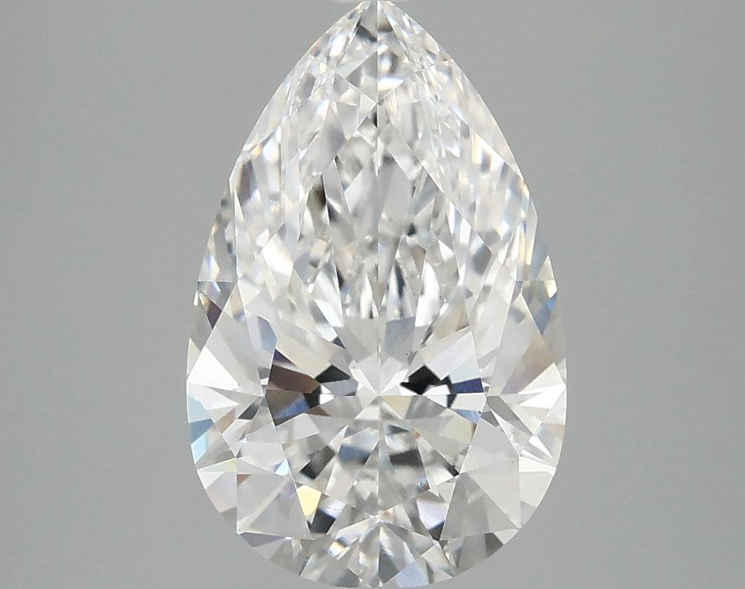 3.07 Carat Pear Shaped Ideal Cut VS1 IGI Certified Lab Grown Diamond