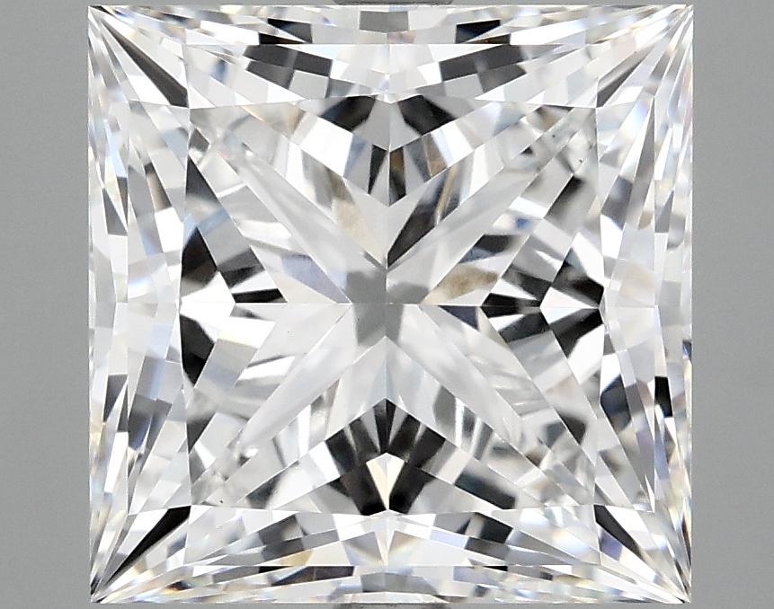 6.02 Carat Princess Shaped Ideal Cut VS1 IGI Certified Lab Grown Diamond