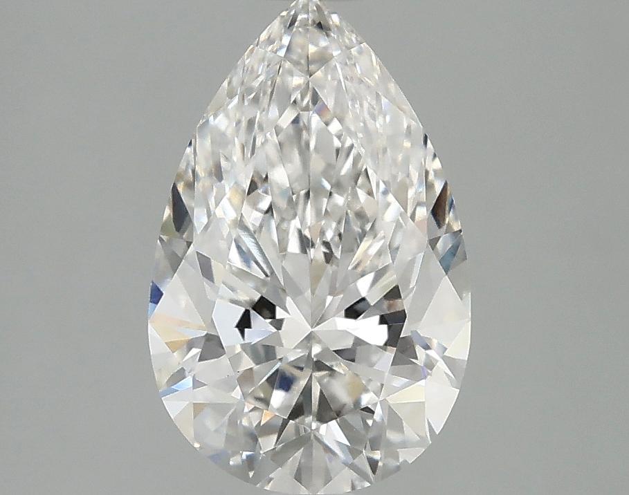2.07 Carat Pear Shaped Ideal Cut VVS2 IGI Certified Lab Grown Diamond