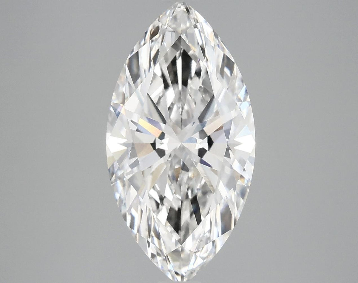 3.02 Carat Marquise Shaped Ideal Cut VVS2 IGI Certified Lab Grown Diamond