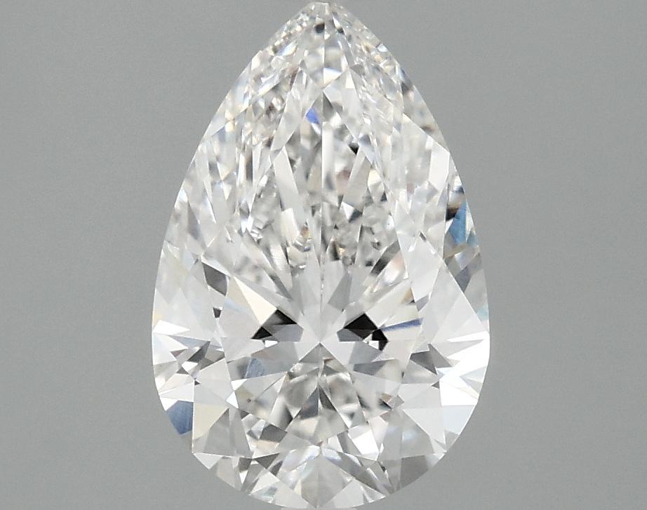 2.09 Carat Pear Shaped Excellent Cut VVS2 IGI Certified Lab Grown Diamond