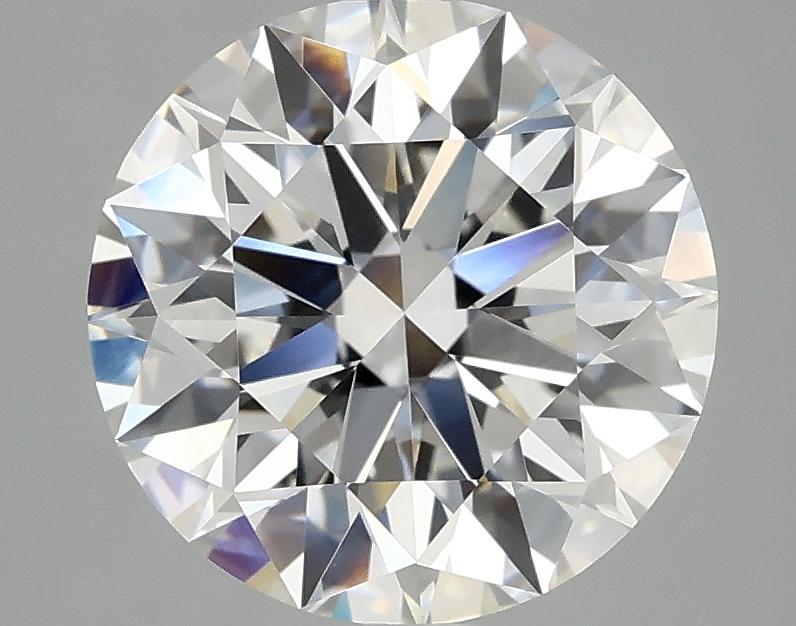 3.06 Carat Round Shaped Ideal Cut VVS2 IGI Certified Lab Grown Diamond
