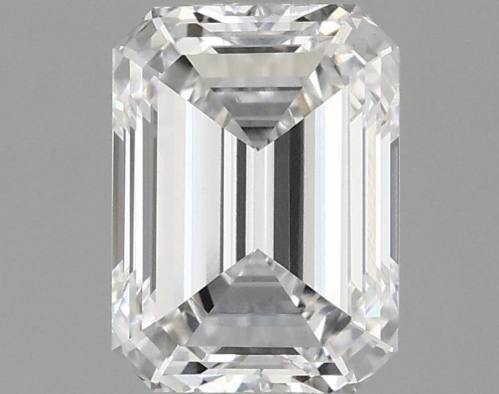 1.08 Carat Emerald Shaped Excellent Cut VS2 IGI Certified Lab Grown Diamond