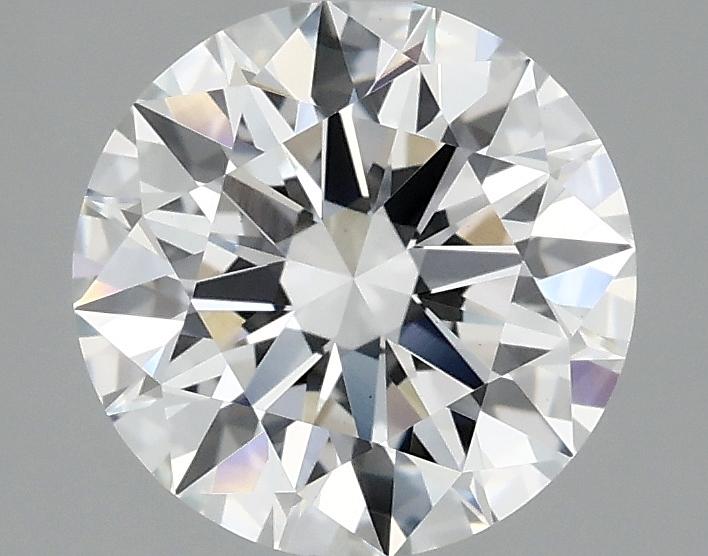 2.03 Carat Round Shaped Ideal Cut VVS2 IGI Certified Lab Grown Diamond
