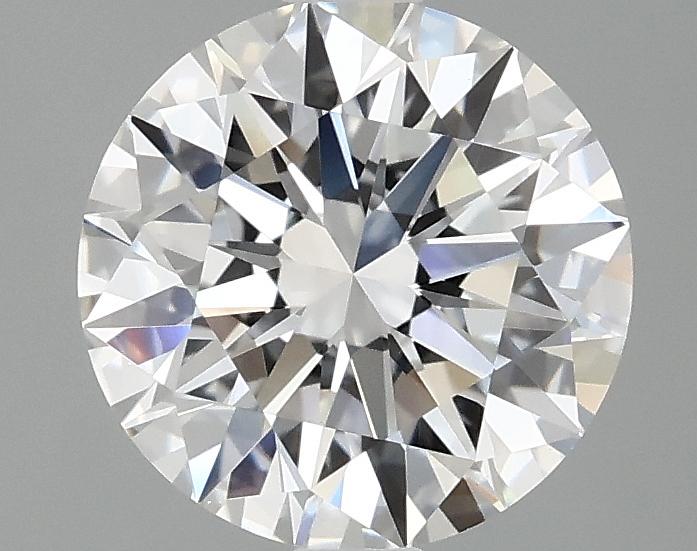 2.08 Carat Round Shaped Ideal Cut VVS2 IGI Certified Lab Grown Diamond