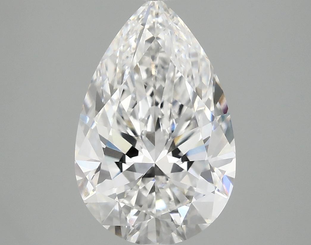 3.05 Carat Pear Shaped Ideal Cut VS1 IGI Certified Lab Grown Diamond