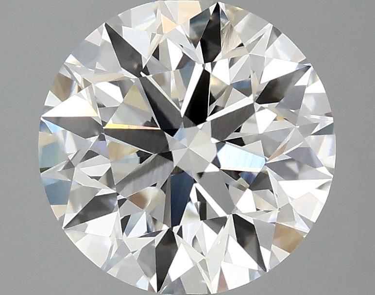2.92 Carat Round Shaped Excellent Cut VVS2 IGI Certified Lab Grown Diamond
