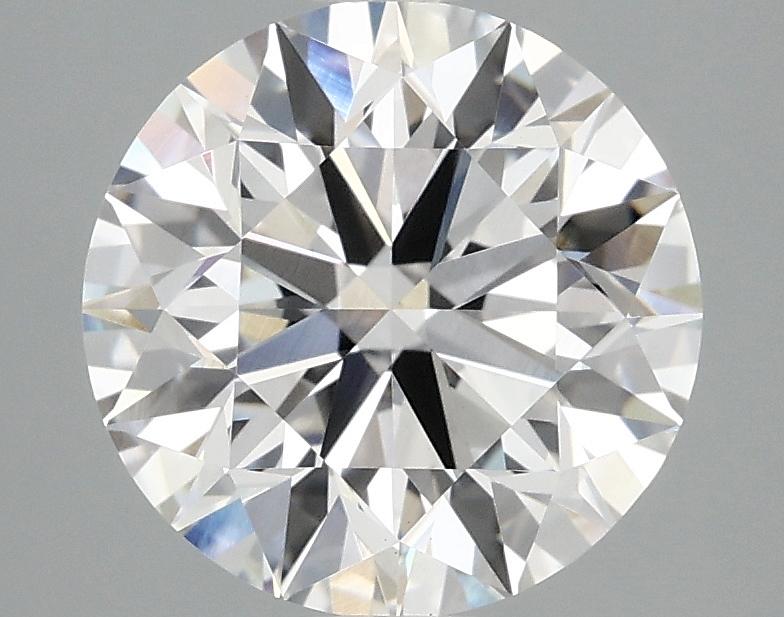 3.04 Carat Round Shaped Excellent Cut VVS2 IGI Certified Lab Grown Diamond