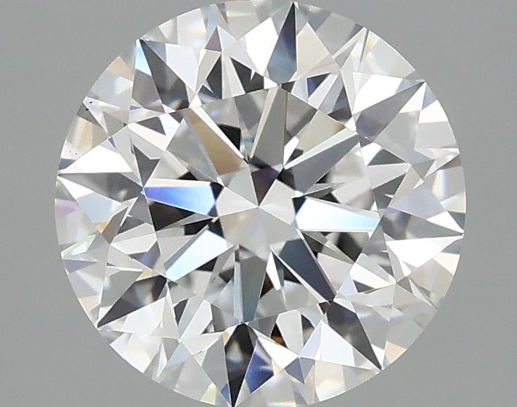 2.58 Carat Round Shaped Excellent Cut VS1 IGI Certified Lab Grown Diamond