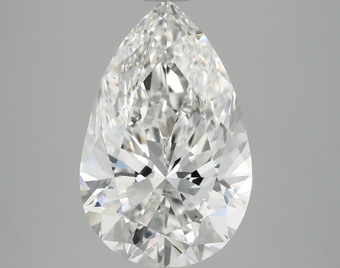 4.03 Carat Pear Shaped Ideal Cut VS1 IGI Certified Lab Grown Diamond