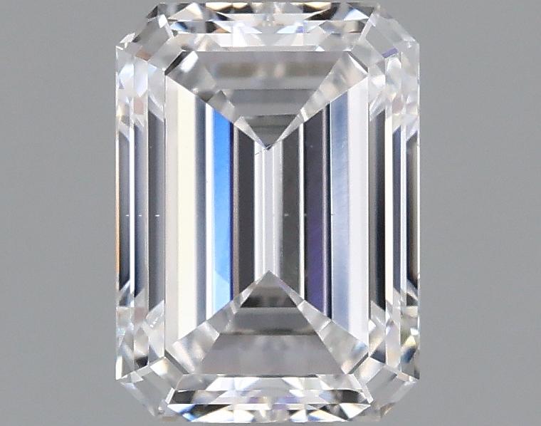 0.96 Carat Emerald Shaped Excellent Cut VS2 IGI Certified Lab Grown Diamond