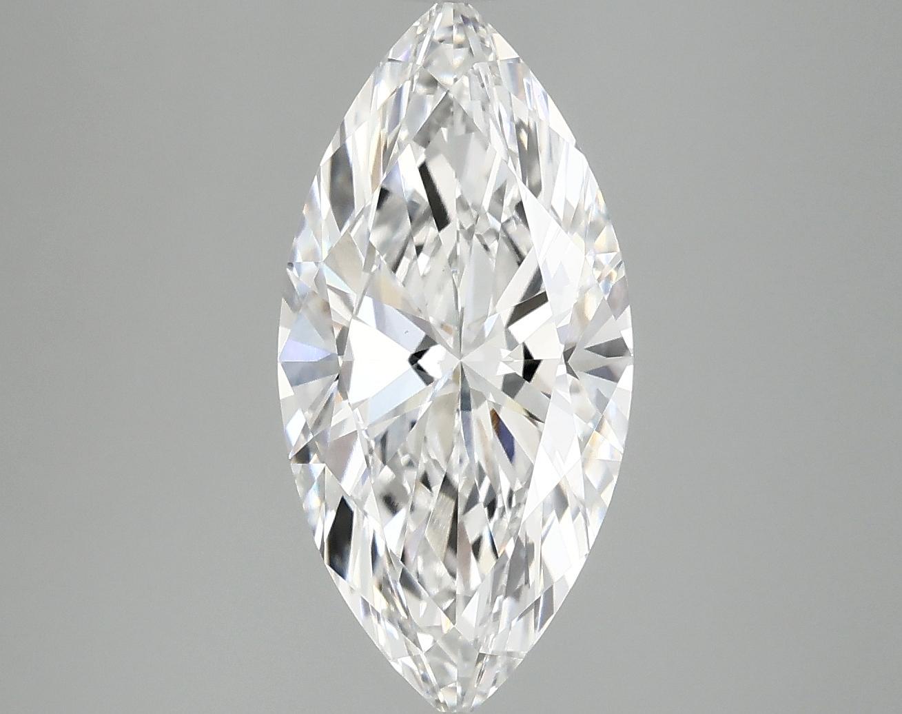3.01 Carat Marquise Shaped Excellent Cut VS1 IGI Certified Lab Grown Diamond