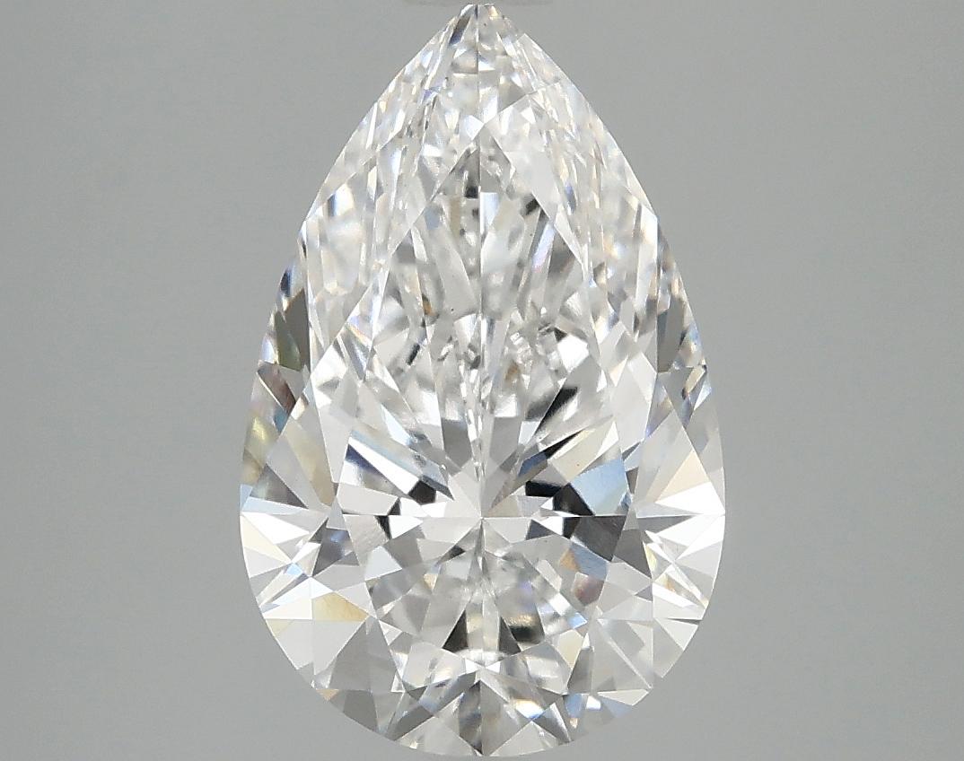 3.09 Carat Pear Shaped Ideal Cut VS1 IGI Certified Lab Grown Diamond