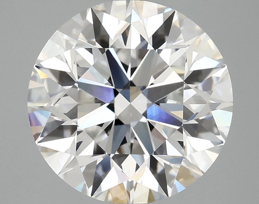 4.05 Carat Round Shaped Excellent Cut VVS2 IGI Certified Lab Grown Diamond