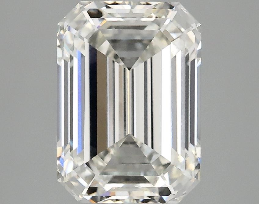 2.97 Carat Emerald Shaped Ideal Cut VVS2 IGI Certified Lab Grown Diamond
