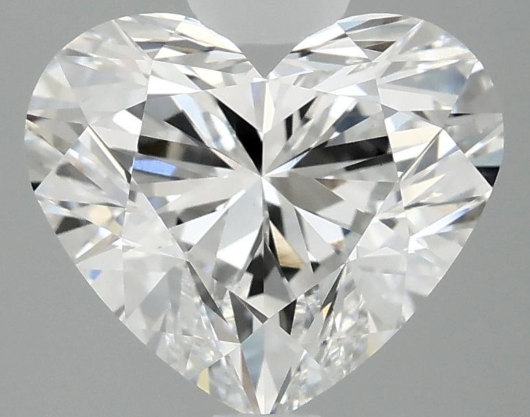 2.97 Carat Heart Shaped Ideal Cut VS1 IGI Certified Lab Grown Diamond