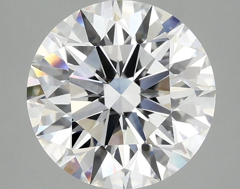 3.08 Carat Round Shaped Ideal Cut VVS2 IGI Certified Lab Grown Diamond