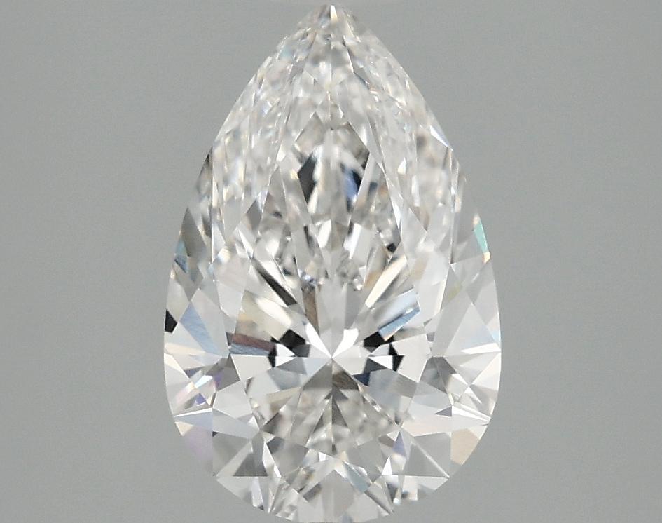 2.09 Carat Pear Shaped Ideal Cut VVS2 IGI Certified Lab Grown Diamond