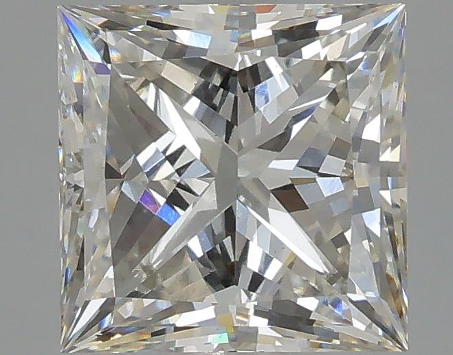 2.55 Carat Princess Shaped Ideal Cut VS1 IGI Certified Lab Grown Diamond