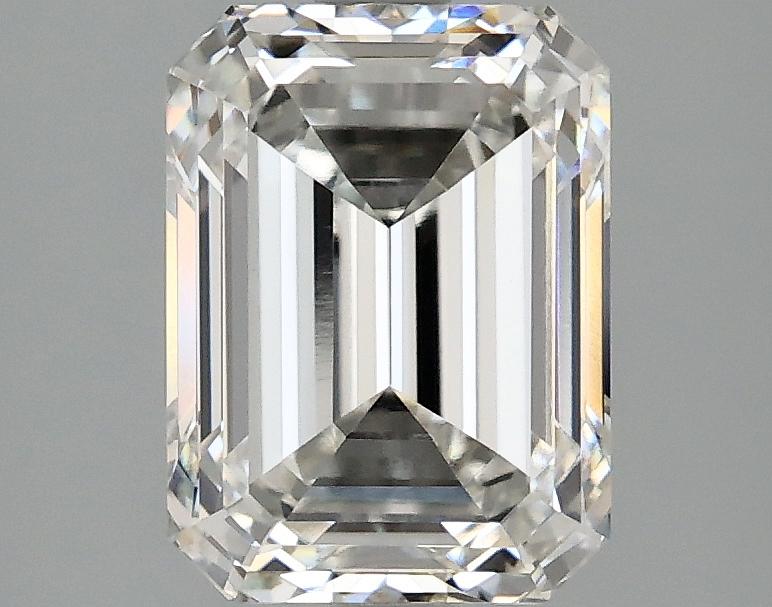 2.5 Carat Emerald Shaped Excellent Cut VS1 IGI Certified Lab Grown Diamond