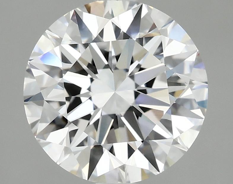 2.56 Carat Round Shaped Excellent Cut VVS2 IGI Certified Lab Grown Diamond