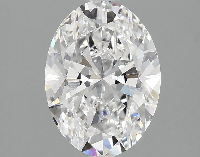 1.5 Carat Oval Shaped Excellent Cut VVS2 IGI Certified Lab Grown Diamond