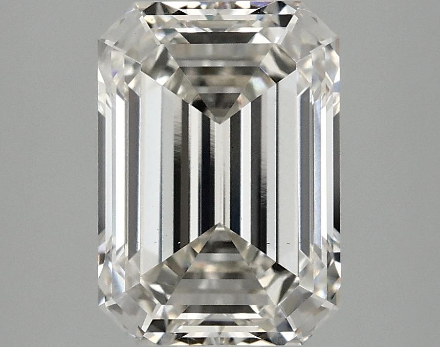 3.04 Carat Emerald Shaped Ideal Cut VS2 IGI Certified Lab Grown Diamond