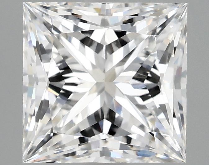 2.08 Carat Princess Shaped Ideal Cut VVS2 IGI Certified Lab Grown Diamond