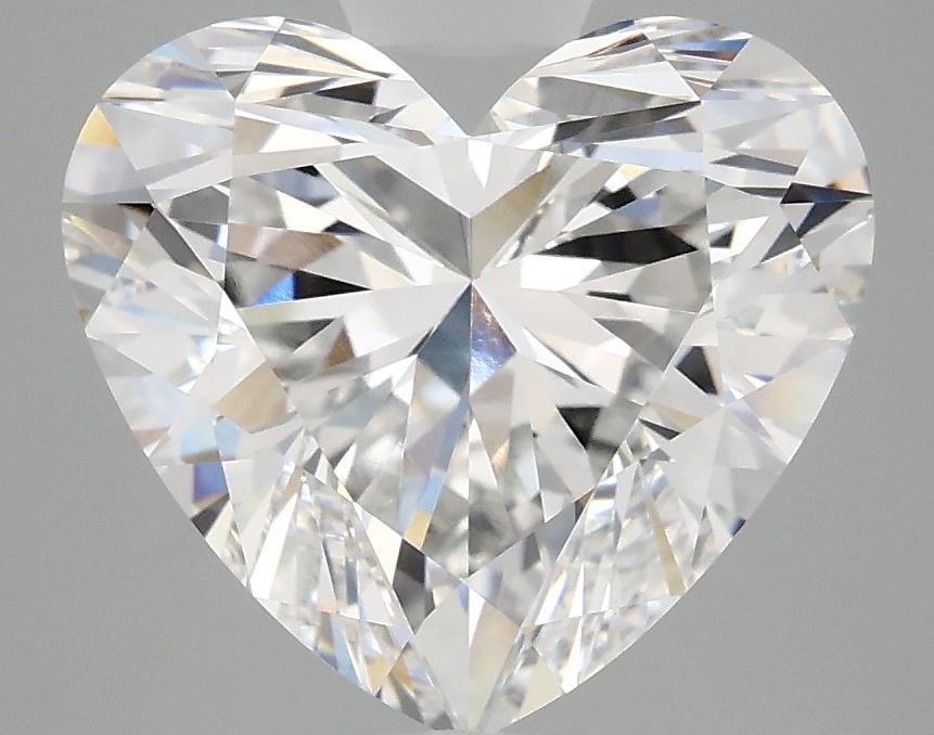 4.1 Carat Heart Shaped Ideal Cut VVS2 IGI Certified Lab Grown Diamond