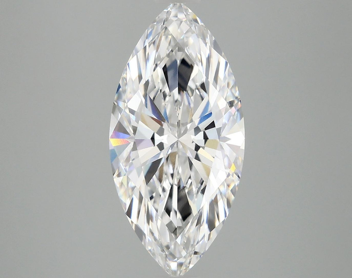 3.09 Carat Marquise Shaped Excellent Cut VS1 IGI Certified Lab Grown Diamond