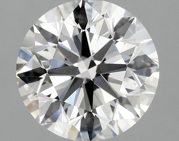 2.01 Carat Round Shaped Excellent Cut VVS2 IGI Certified Lab Grown Diamond