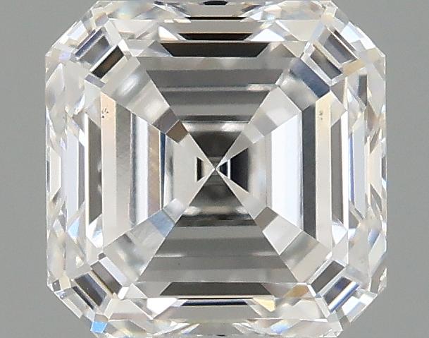0.98 Carat Asscher Shaped Ideal Cut VS1 IGI Certified Lab Grown Diamond